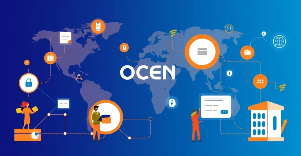 Placeholder template image representing the OCEN evaluation network.