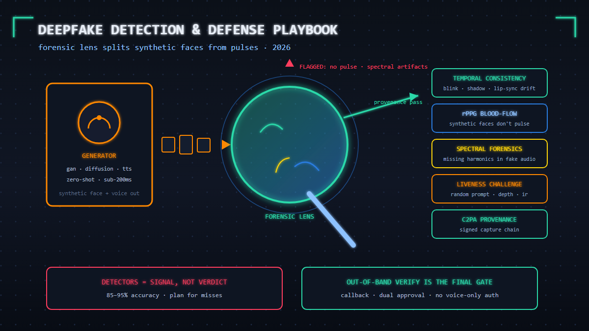 Read more about the article AI-Powered Deepfakes in Cybersecurity: The 2026 Detection & Defense Playbook