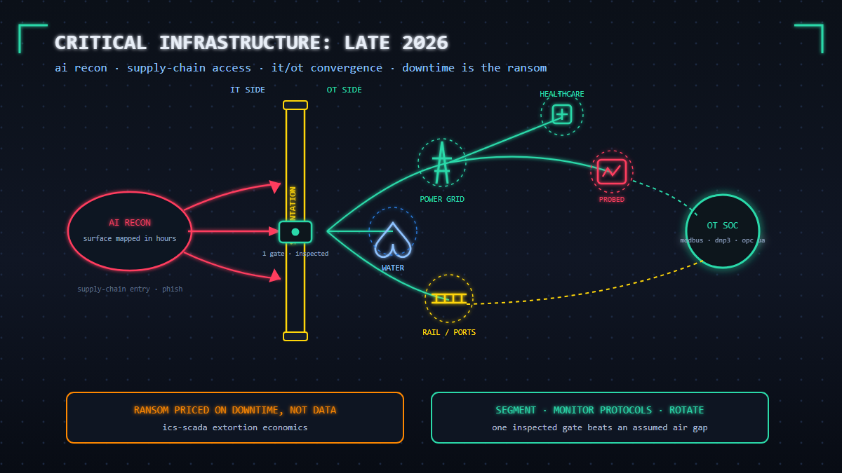 You are currently viewing Why Your Critical Infrastructure Is the Next Target: Cyber Threats to Watch in Late 2026