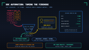 Read more about the article SOC Automation & SOAR in 2026: From Alert Fatigue to Autonomous Defense