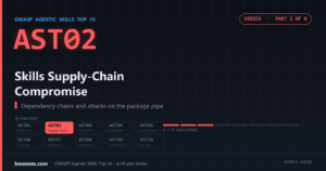 Read more about the article The Pipeline Is the Attack: AST02 Skill Supply Chain Compromise, Explained