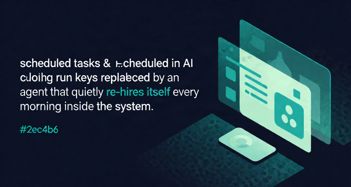 Read more about the article AI Agent Persistence Attacks: How Compromised Systems Stay Hidden in 2026