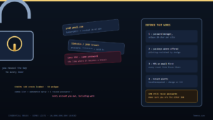 Read more about the article What Actually Happens to Your Password After the Breach: Inside the Combo-List Economy