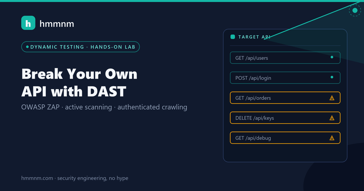 Read more about the article OWASP ZAP DAST Lab: Authenticated API Scanning Explained