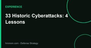 Read more about the article What Studying 33 Historic Cyberattacks Taught Me About Defending Systems Today
