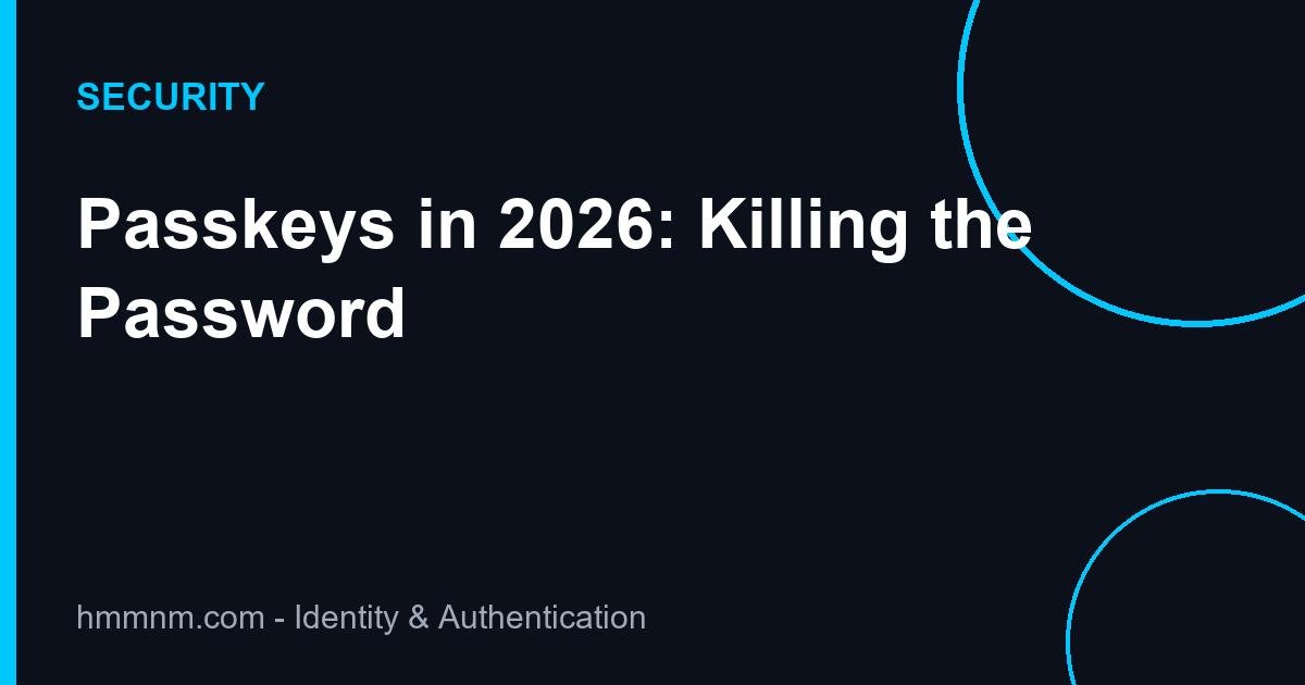 You are currently viewing Passwordless in 2026: Why Passkeys Are Finally Killing the Password (and How Attackers Are Adapting)