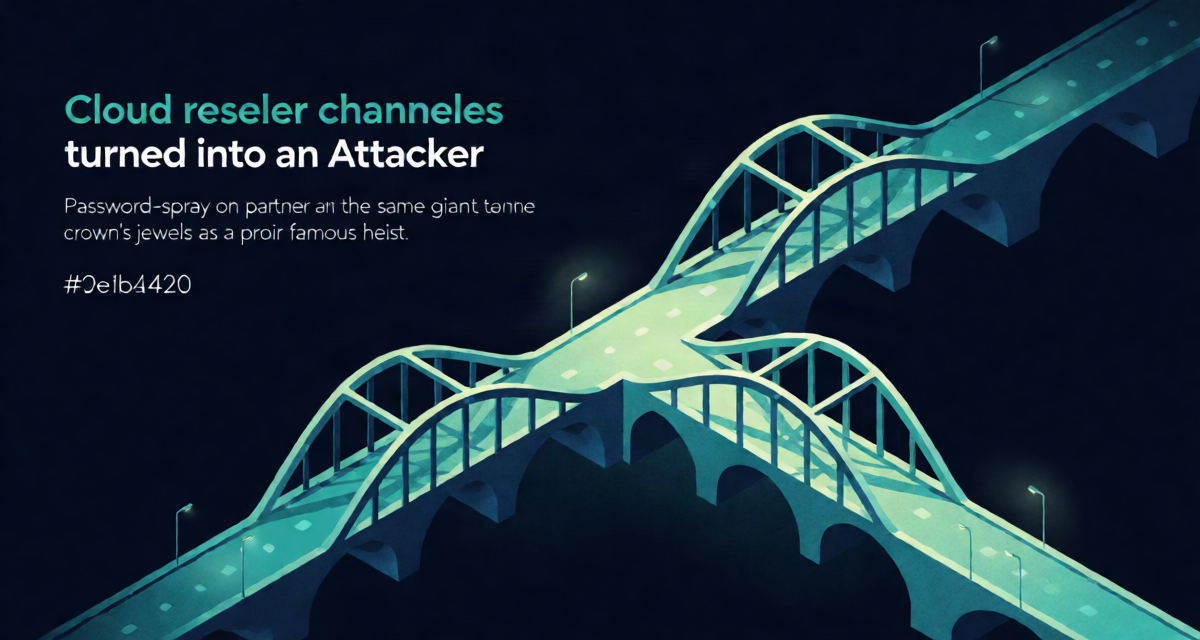 Read more about the article Nobelium’s Password Spray: The Channel Becomes the Supply Chain