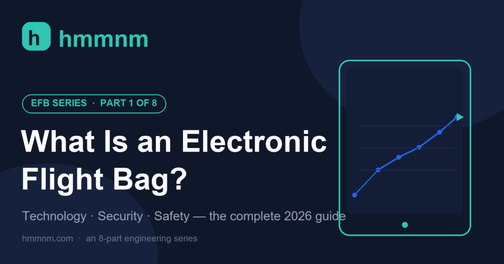 Electronic Flight Bag hero title card