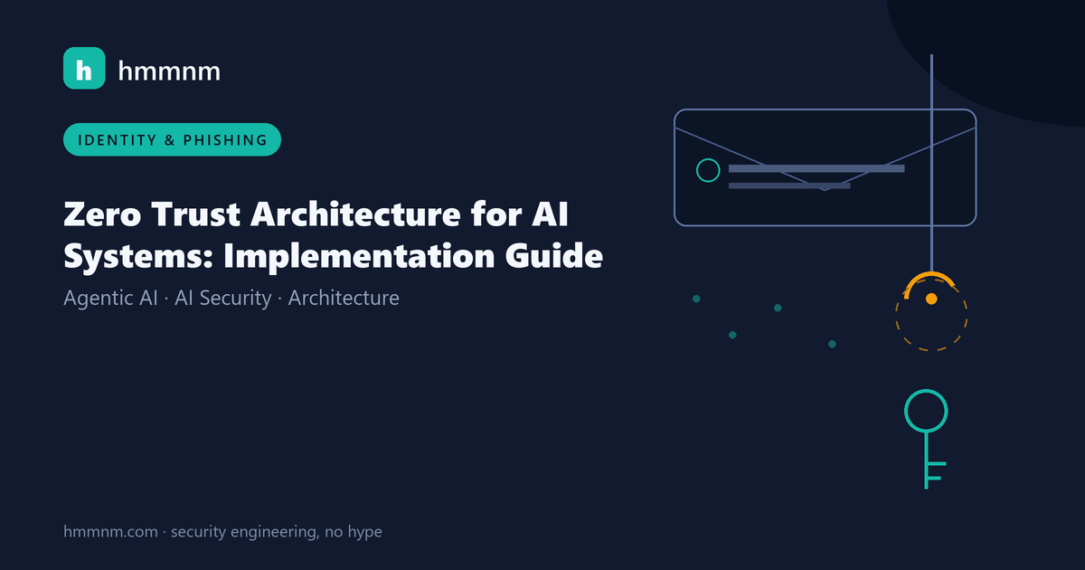 Read more about the article Zero Trust Architecture for AI Systems: Implementation Guide