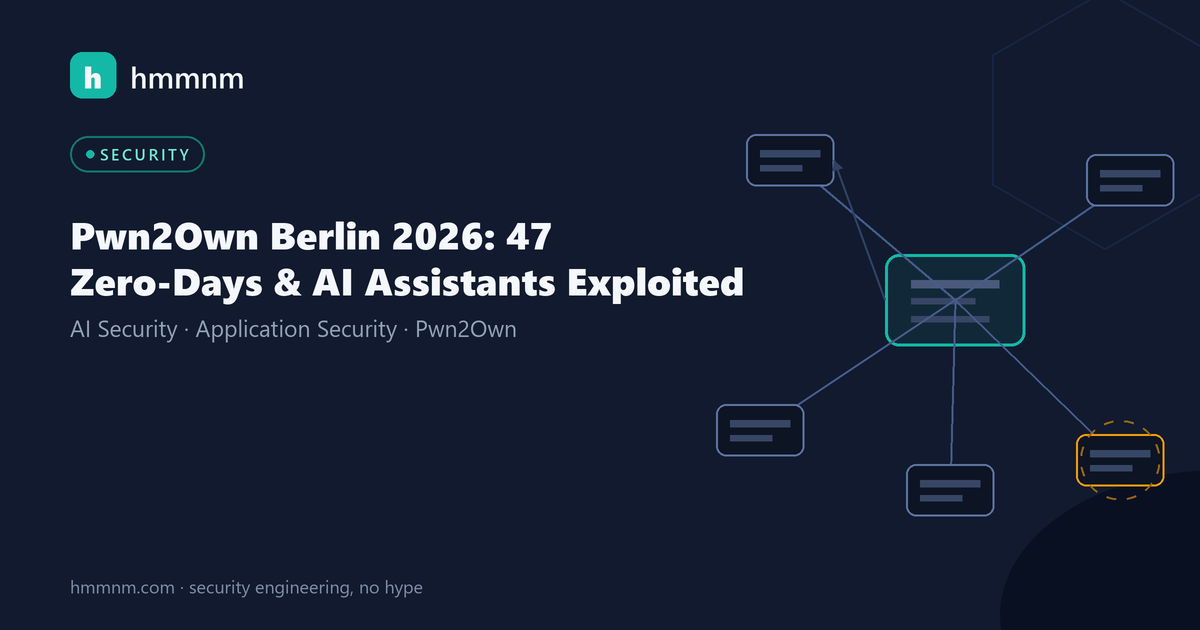 Read more about the article Pwn2Own Berlin 2026: 47 Zero-Days & AI Assistants Exploited