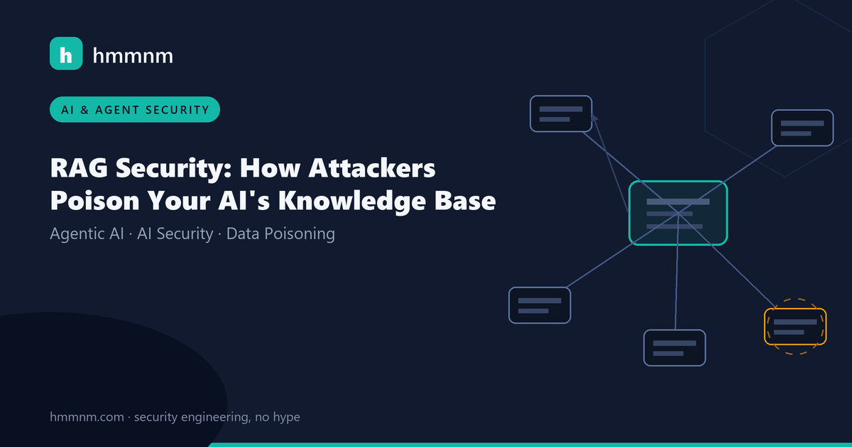 Read more about the article RAG Security: How Attackers Poison Your AI’s Knowledge Base