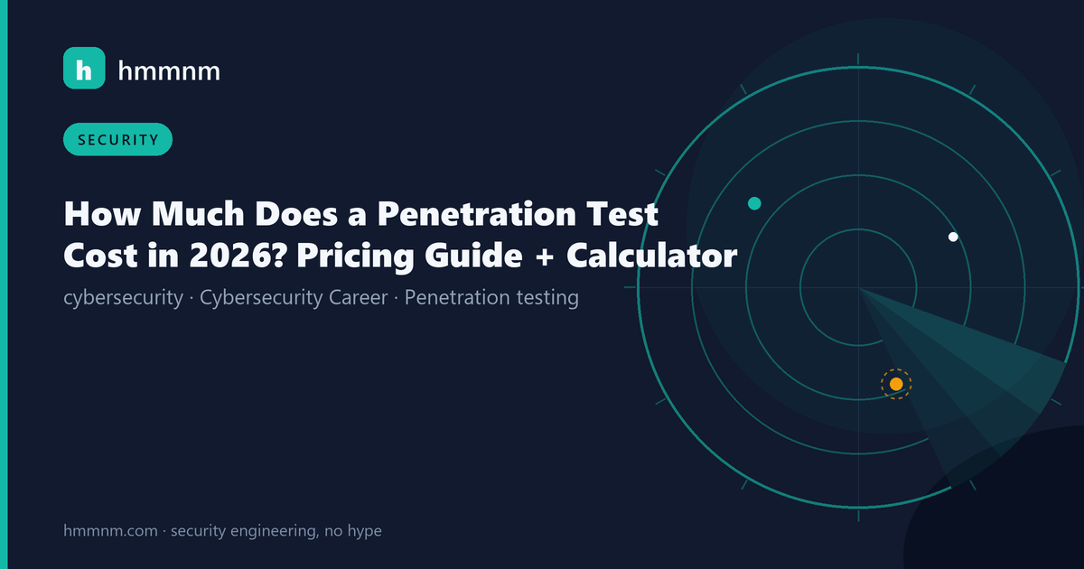 Read more about the article How Much Does a Penetration Test Cost in 2026? Pricing Guide + Calculator