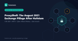 Read more about the article ProxyShell: The August 2021 Exchange Pillage After Hafnium