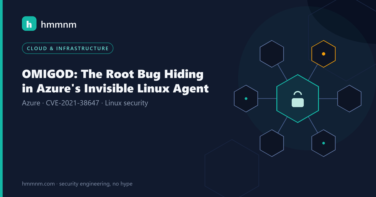 Read more about the article OMIGOD: The Root Bug Hiding in Azure’s Invisible Linux Agent