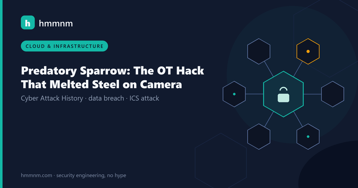 Read more about the article Predatory Sparrow: The OT Hack That Melted Steel on Camera
