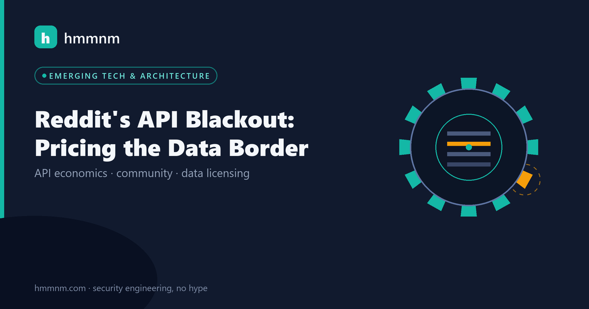 Read more about the article Reddit’s API Blackout: Pricing the Data Border