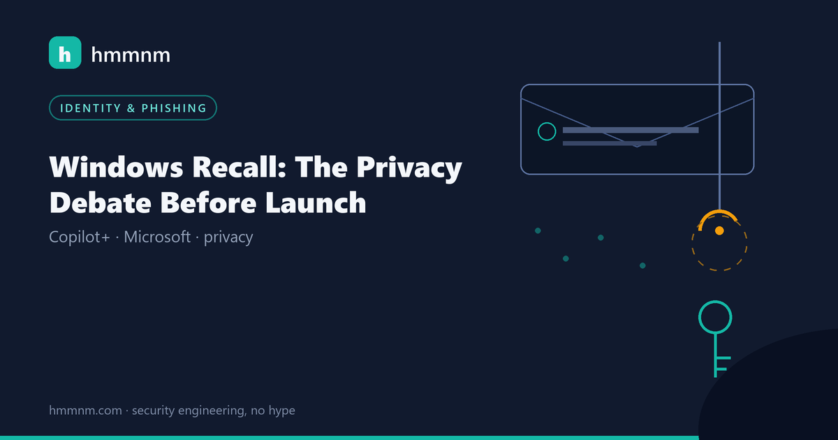 Read more about the article Windows Recall: The Privacy Debate Before Launch