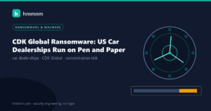 Read more about the article CDK Global Ransomware: US Car Dealerships Run on Pen and Paper
