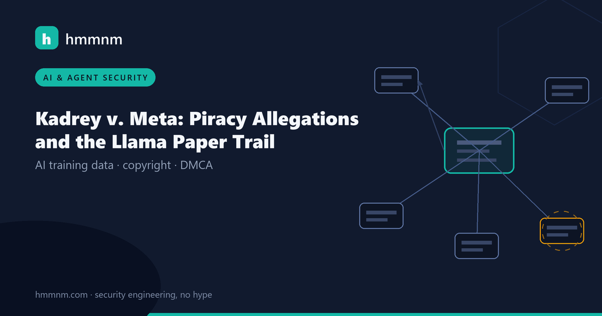 Read more about the article Kadrey v. Meta: Piracy Allegations and the Llama Paper Trail