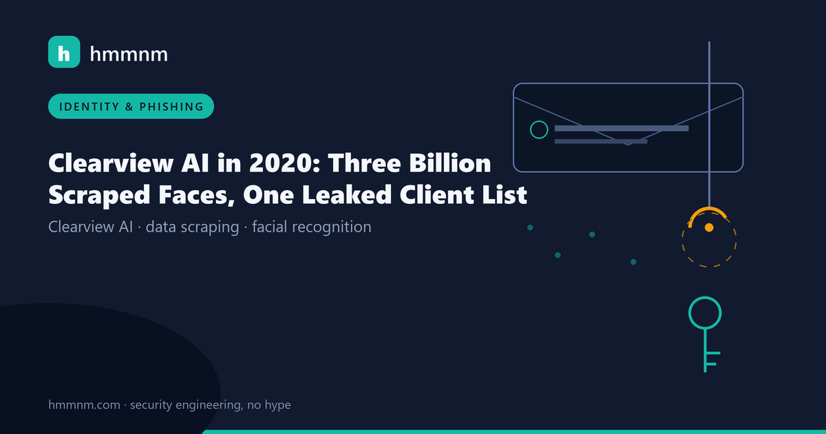 Read more about the article Clearview AI in 2020: Three Billion Scraped Faces, One Leaked Client List