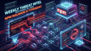 Read more about the article Weekly Threat Intel: 30 September 2026 — npm Malware, Typosquat Waves and Autumn CVEs