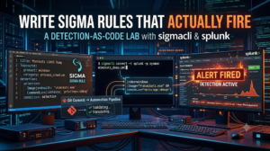 Read more about the article Write Sigma Rules That Actually Fire: A Detection-as-Code Lab with SigmaCLI and splunk-react