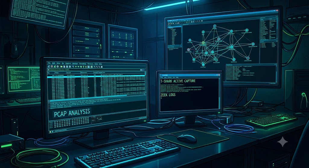 Build a PCAP Triage Lab with Zeek and T-Shark: Spot C2 Beacons in Real Traffic